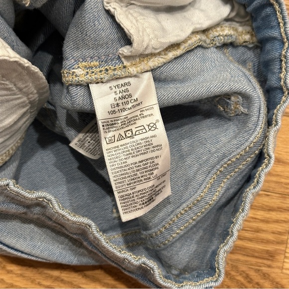 Gap Kids Cutoff Denim Shorts 5T - Picture 3 of 6